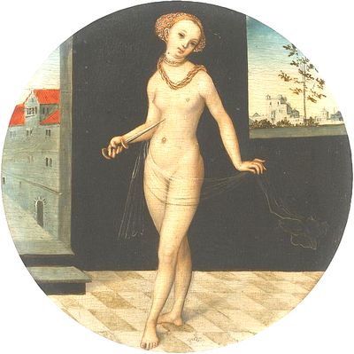 Cranach
                          Lukretia